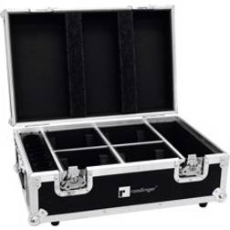 Roadinger Flightcase 4x AKKU TL-3