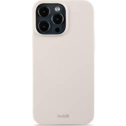 Holdit Mobilcover Slim Light Beige iPhone 15 Pro Max