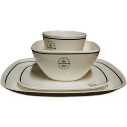 OLPRO Signature Square Melamine Spisestel 8stk