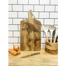 Engraved Horse Chopping Board