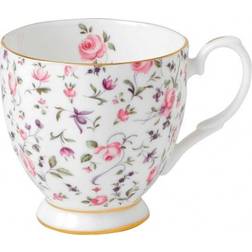 Royal Albert Rose Confetti Footed Vintage Cup