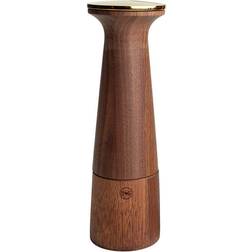 T & G T&G CrushGrind Oblique Deco Gold Pepper Spice Mill