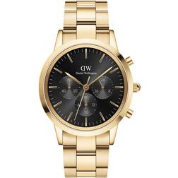 Daniel Wellington Iconic Chronograph Link Onyx G