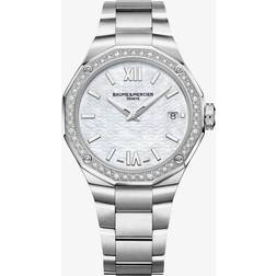 Baume & Mercier Ladies Riviera Diamond Set Mother-Of-Pearl 10662
