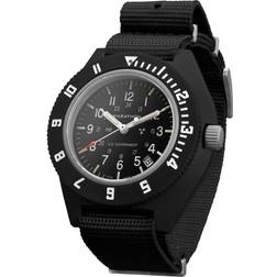 Marathon Navigator Black Pilots With Date Black