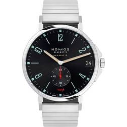 Nomos Glashütte Tangente Sport Neomatik 42 Date Marine Black Sapphire Crystal Black