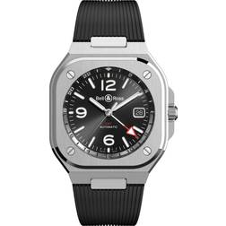 Bell & Ross BR05 GMT Black Rubber