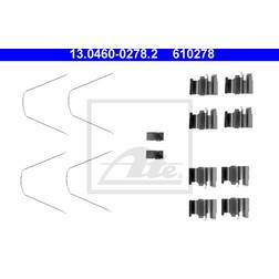 ATE Zubehörsatz Bremsbeläge Vorne 10510071 I II