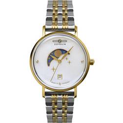 Zeppelin 7133m-5 luna moonphase ladies 36mm 5atm