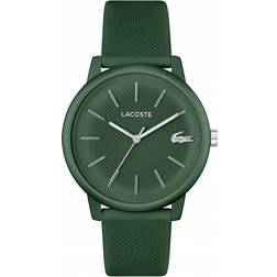 Lacoste Analog Quartz Klocka För Kvinnor Med Grönt Silikonarmband 2011238