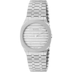 Gucci 25H Silver Tone Bracelet