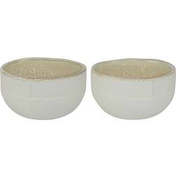 Mette Ditmer Sand Grain 2-Pack Small Straw Dessert Bowl