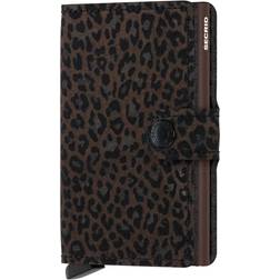 Secrid Mini Wallet Leopard Brun