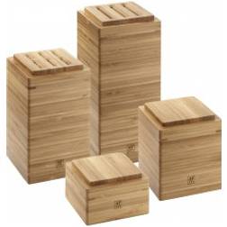 Zwilling Bambus Set med 4 Stk Madkasse