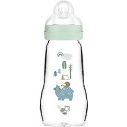 Mam Babyflasche Feel Good Elements, Glas, 260 ml, ab 0M