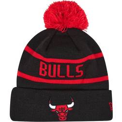 New Era Chicago Bulls Svart Bobble Beanie