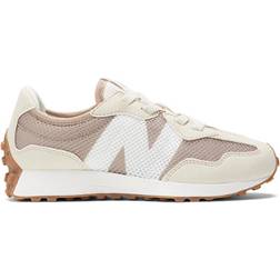 New Balance Little Kid's 327 Bungee Lace - Mindful Grey