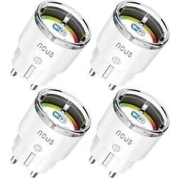 Nous Smart wifi prise 3450w, 16a, tuya smart vie