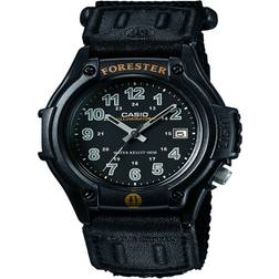 Casio ft500wc-1bv forester nylon slip-thru illuminator sports