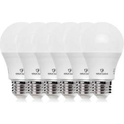 100w equivalent led light bulb 1600 lumens a19 5000k daylight non-dimmable 6pack