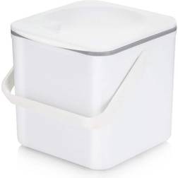 Minky Homecare Food Compost Caddy, White