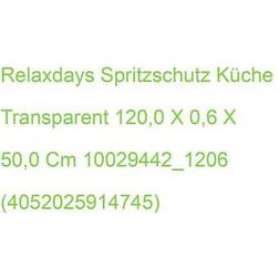 Relaxdays Küche Spritzdeckel