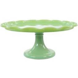 Martha Stewart Highbrook Jadeite Loop Cake Stand