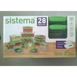 Sistema KLIP IT Accents Collection Clear/Green Food Container