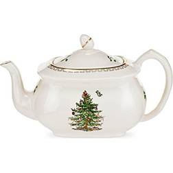 Portmeirion Spode Christmas Tree Gold Collection Teapot