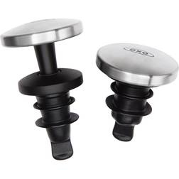 OXO Steel Expanding Wine Stopper 2-Pack Flaschenverschluss