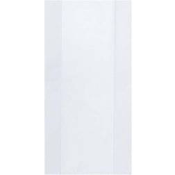 Value Collection Pack of 50 20 x 48" 4 mil Gusseted Poly Bags Clear