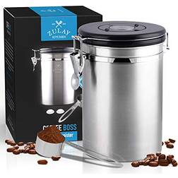 Zulay Kitchen Date Tracking Coffee Jar