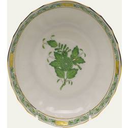 Bouquet Green Canton Saucer Plate