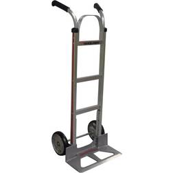 Magliner 500 lb. Capacity Aluminum Modular Hand Truck with Double Grip Handles and Mold-on Rubber Wheels