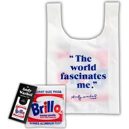Galison Andy Warhol Brillo Reusable Tote Bag