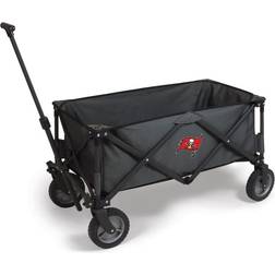 Picnic Time Tampa Bay Buccaneers Portable Utility Wagon, Gray