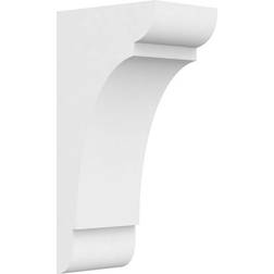 Ekena Millwork 3 Standard Olympic Architectural Grade PVC Corbel, White