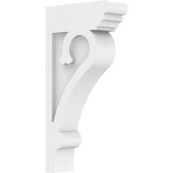 Ekena Millwork 2 Standard Mayflower Unfinsihed Architectural Grade PVC Corbel, White