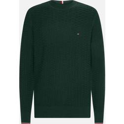 Tommy Hilfiger EXAGGERATED STRUCTURE CREW NECK Grøn