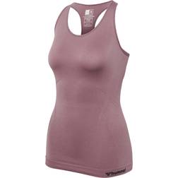 Hummel Tif Seamless Træningstop Dame Lilla