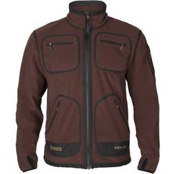 Härkila Kamko Fleece - Green/Bordeaux