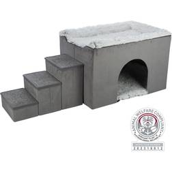 Trixie cave harvey with step grey/white-black