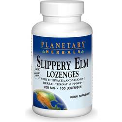 Planetary Herbals Slippery Elm Lozenges, 100 Count