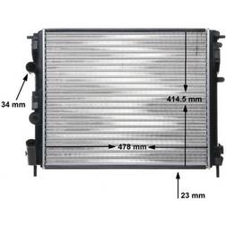 Mahle CR 35 000S Motorkøling Køler
