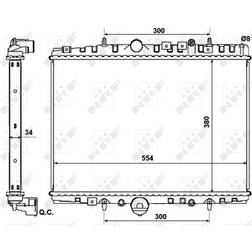 NRF 53787 Kühler, Motorkühlung