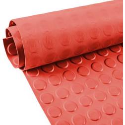 Gummimatte antirutsch premium tpe geruchsarm noppen rot 100cm breit bodenmatte