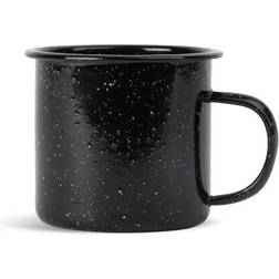 Sagaform Doris Enamel Mug 35 cl Black Mug 35cl
