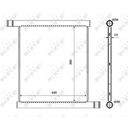NRF 53857 kylare, motorkylning