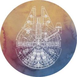 Komar Fototapete Star Wars Millennium Falcon