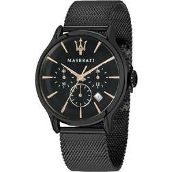 Maserati chronograph epoca black sport umar8873618013